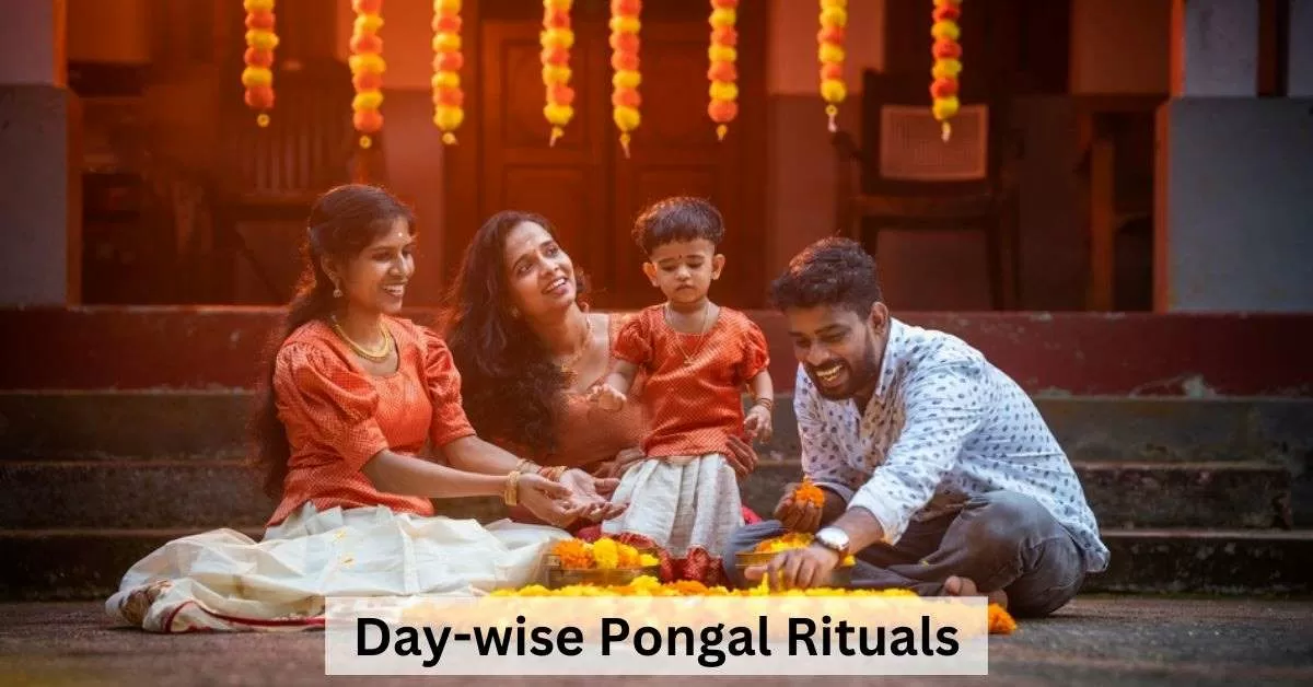 Pongal 2024 Daywise Pongal Celebration and Rituals