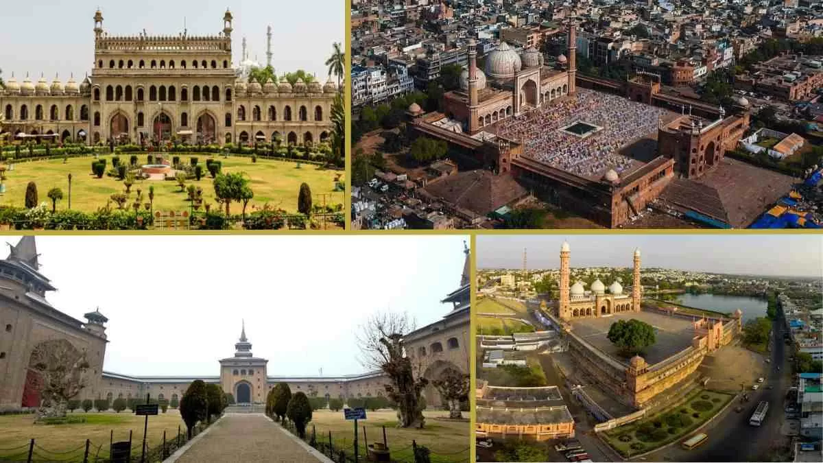 List of Top 5 Biggest Mosques In India 2024