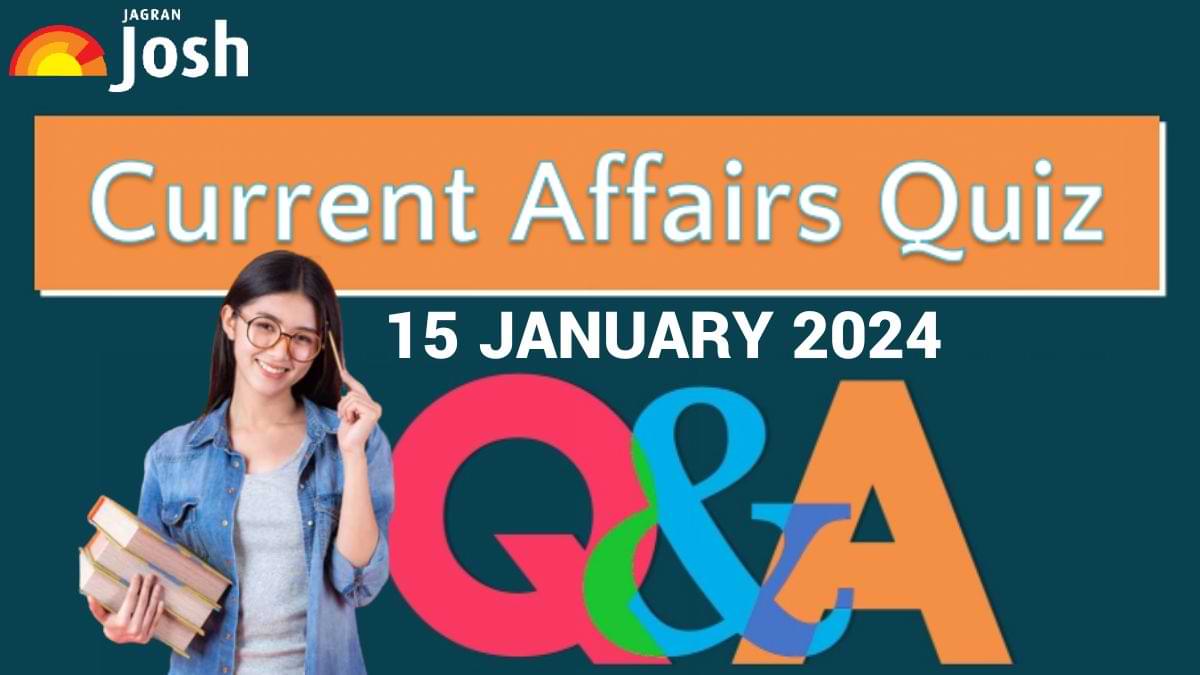 Current Affairs Quiz 15 January 2024 Asian Shooting Championship 2024
