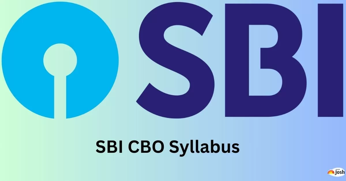 SBI CBO Syllabus PDF