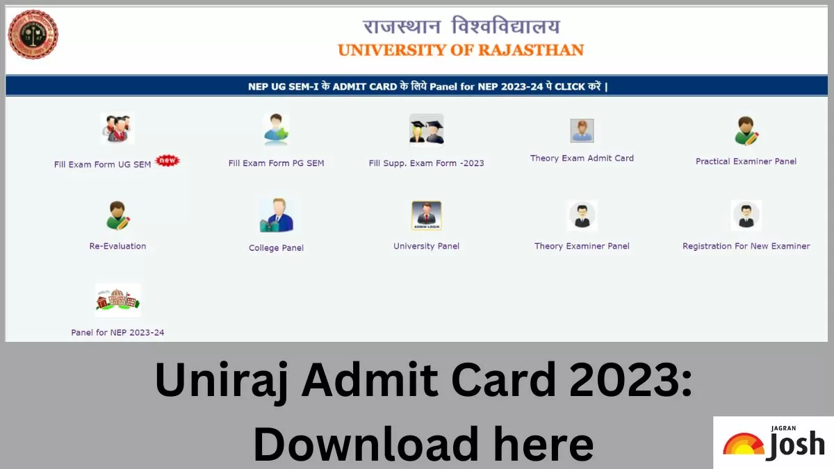 Get the direct link to download the University of  Rajasthan Admit Card 2024 PDF here