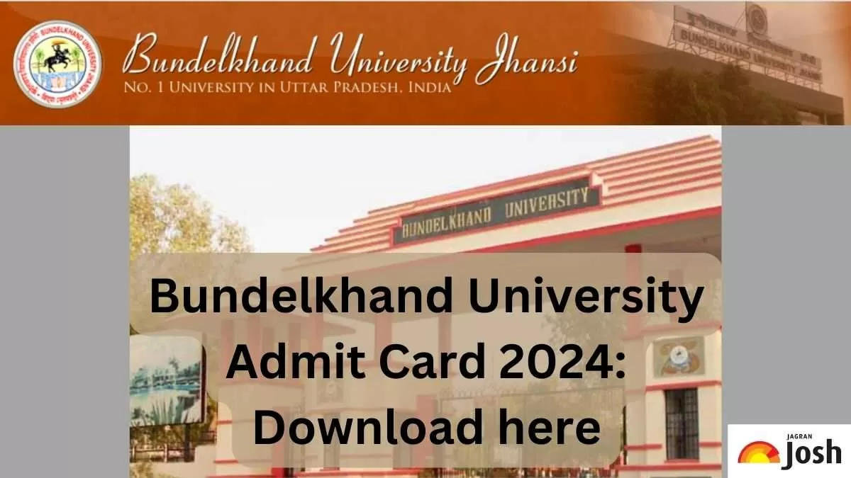 BU Jhansi Admit Card 2024 Release Soon At Bujhansi.ac.in; Check Direct ...