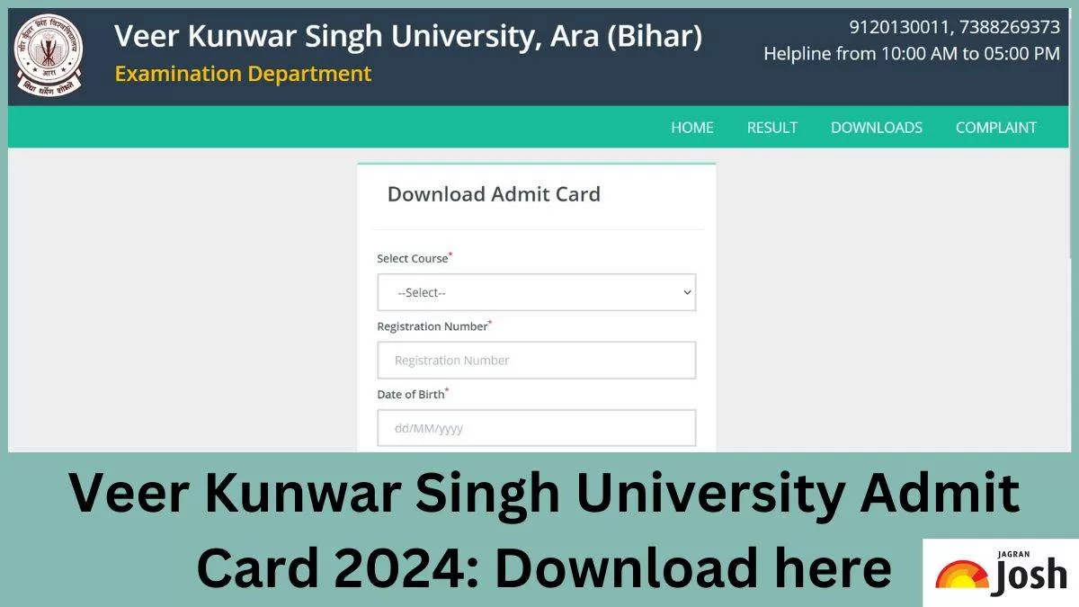 Get the direct link to download VKSU Admit Card 2024 PDF here