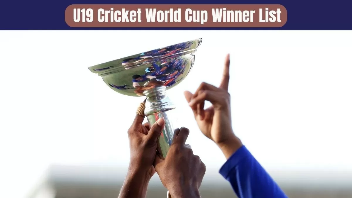 U19 World Cup Winners: List of Champions of Men’s Under 19 Cricket Team