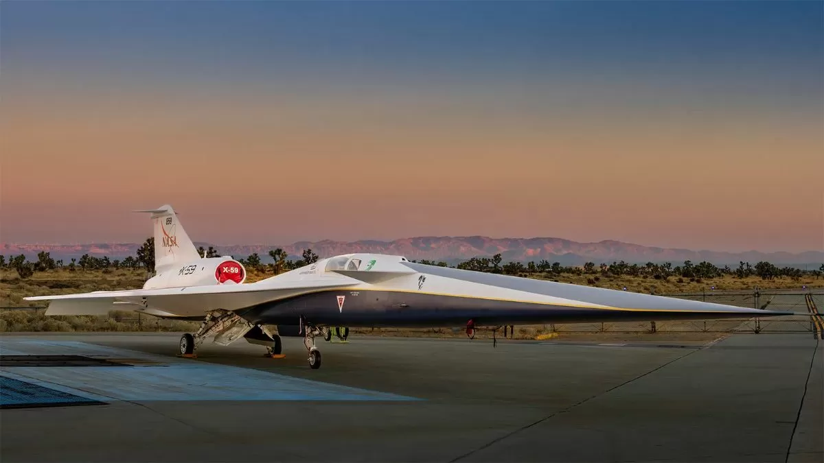 NASA’s X-59 Quiet Supersonic Aircraft