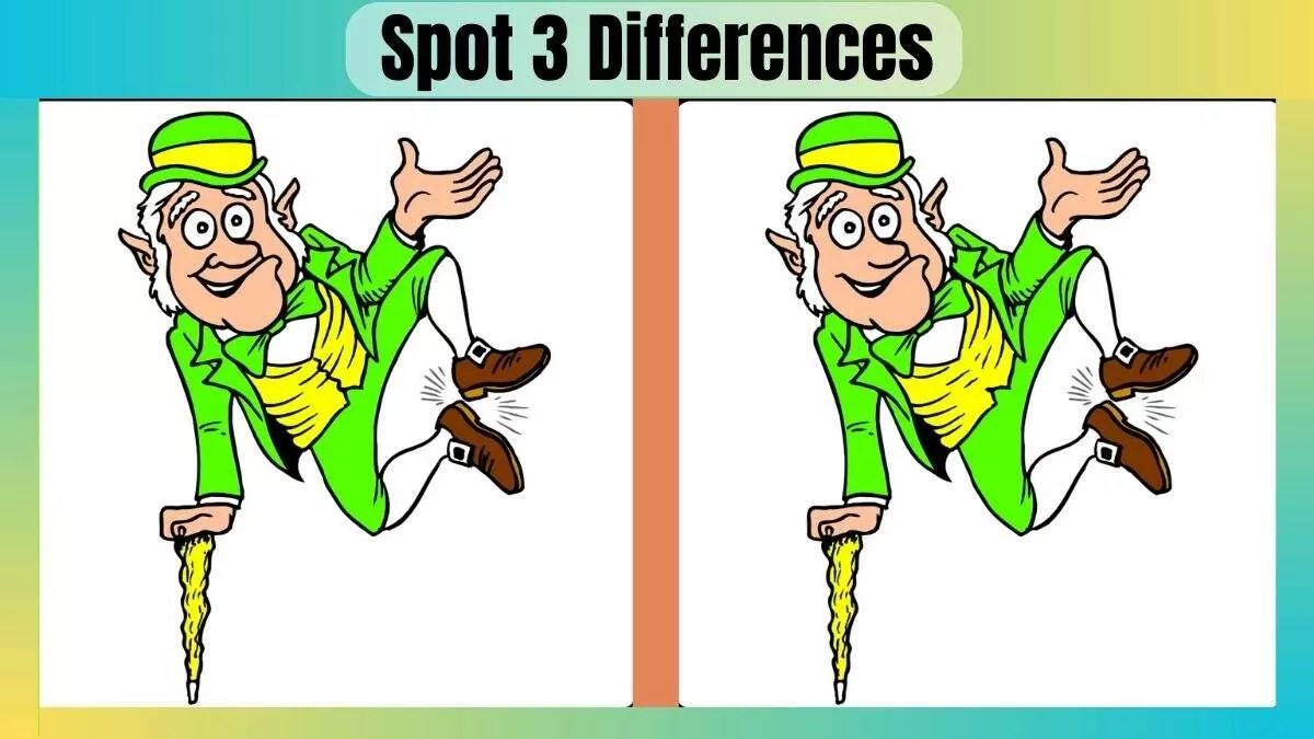 Spot 3 Differences Within 31 Seconds