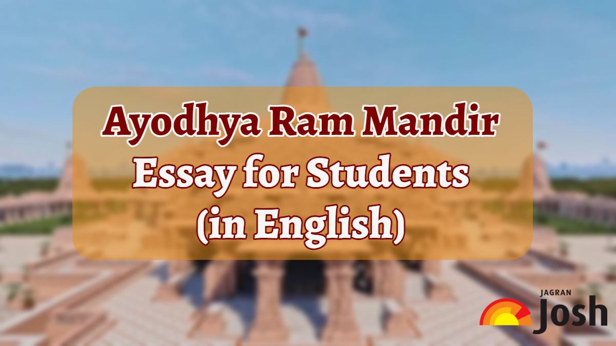 ram mandir essay in english