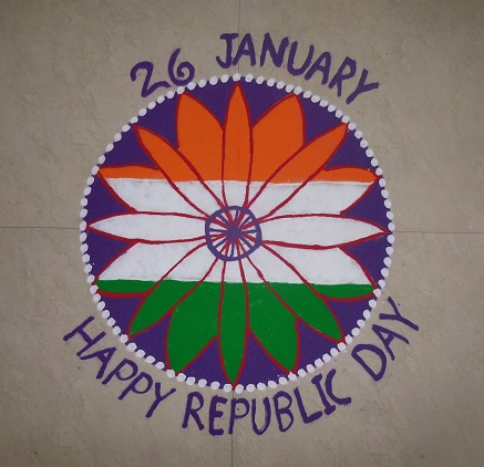 Republic Day Rangoli Art Ideas 2024 For School Students and Kids with Photos