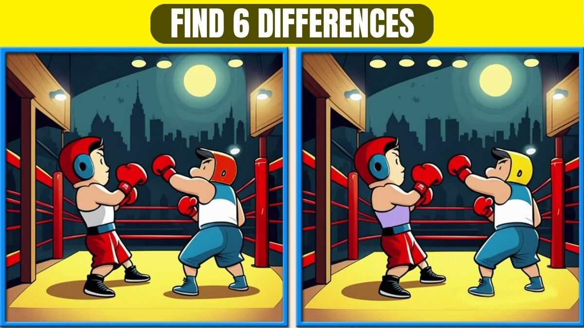 Spot 6 Differences Within 24 Seconds In This City Smackdown Scenario