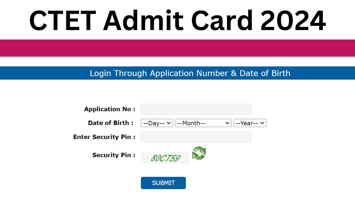 Read more about the article सीटीईटी परीक्षा के एडमिट कार्ड यहाँ से करें डायरेक्ट डाउनलोड करें