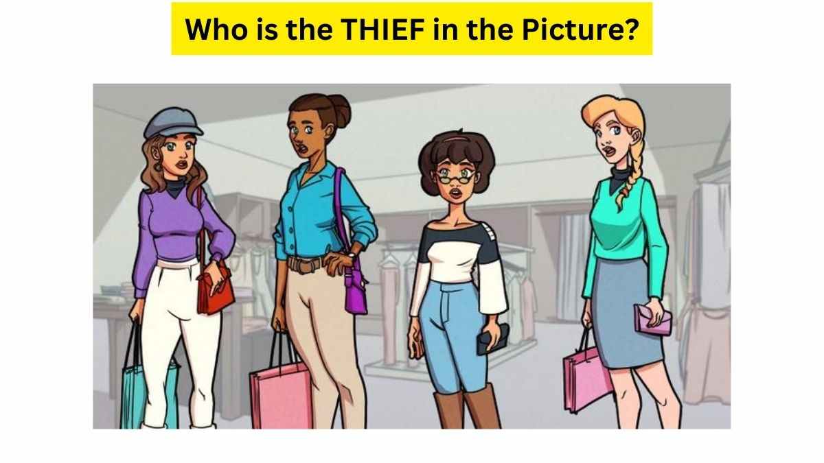  Logic Test: You Need A Brilliant Mind To Find The THIEF in 13 Seconds. Good Luck!