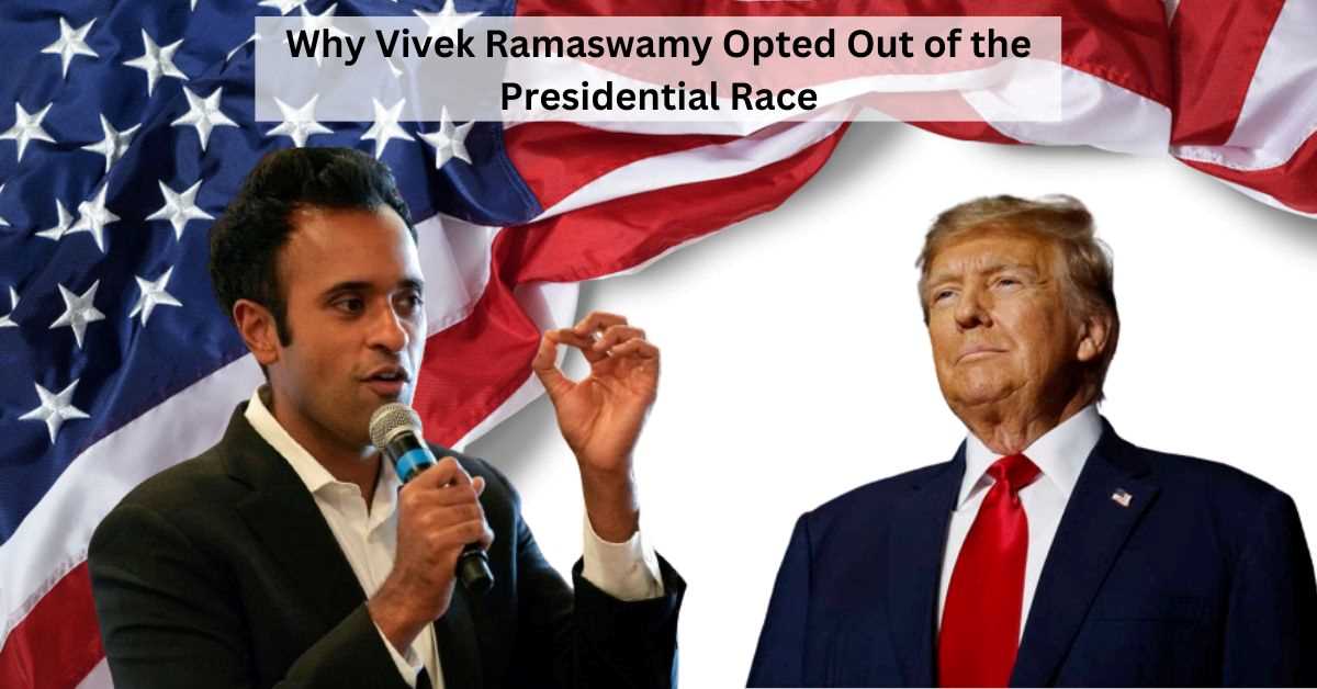 Who is Vivek Ramaswamy: Know Why Did He Drop Out of the 2024 US Presidential Election Race? 