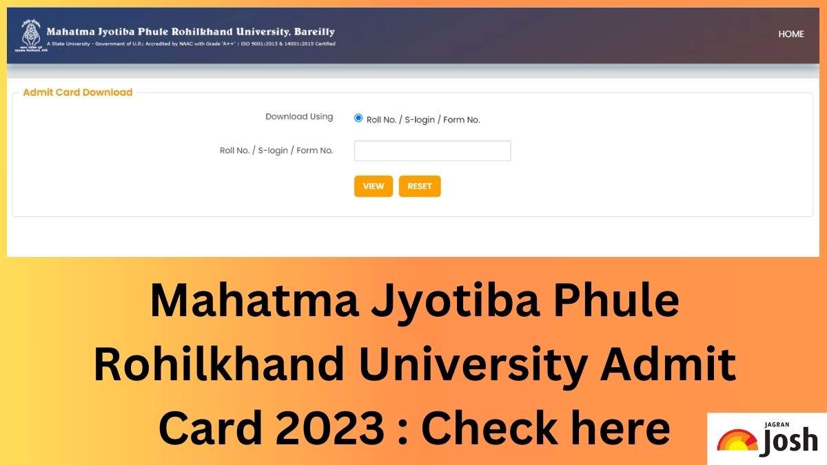 MJPRU Admit Card 2024 OUT at mjpruiums.in; Direct Link to Download UG and PG ODD Semester Hall Ticket PDF