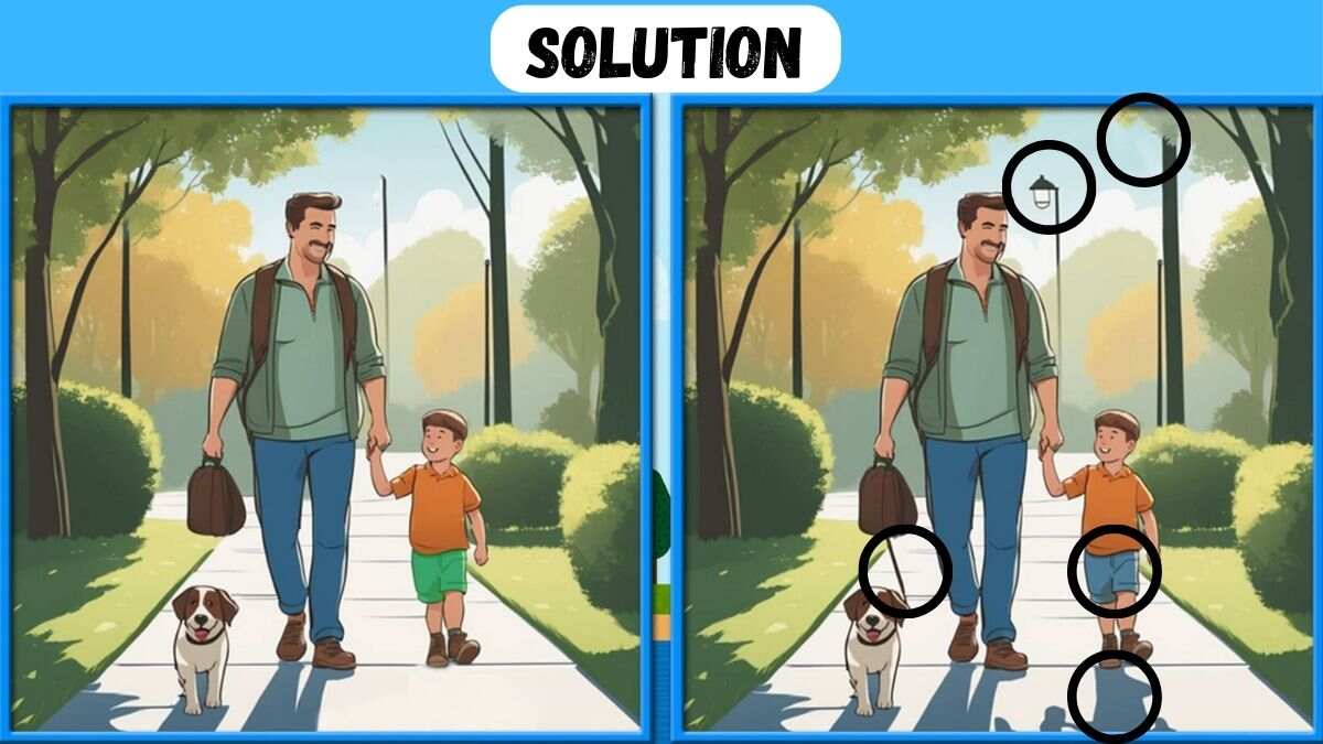 Spot 5 Differences Within 21 Seconds