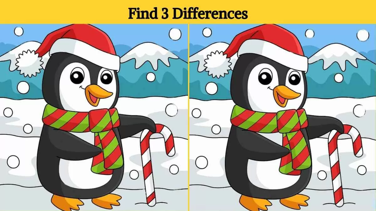 Find 3 differences in 16 seconds
