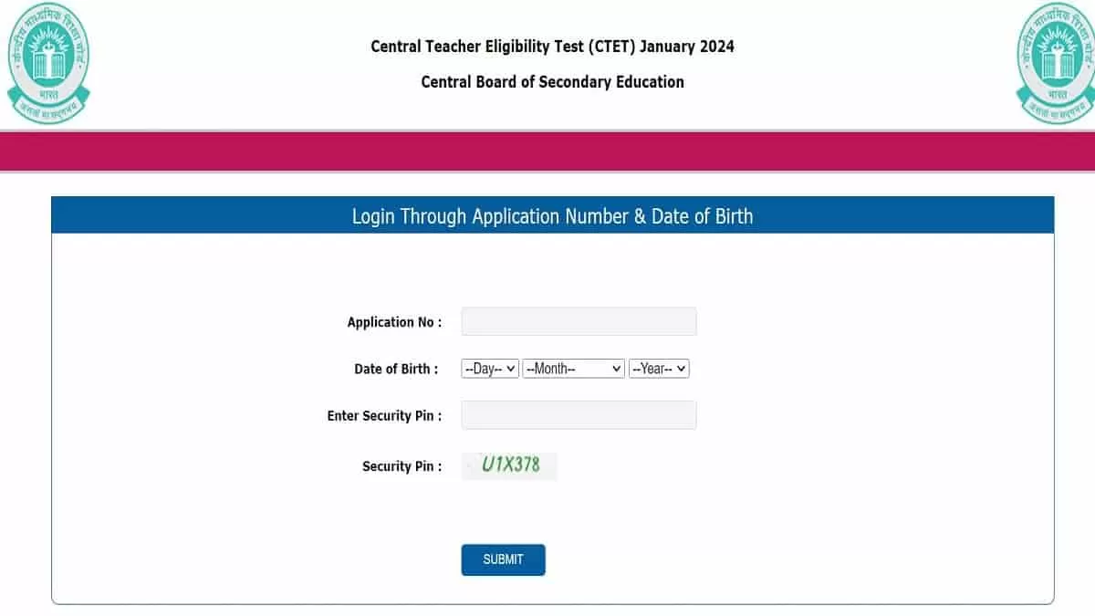 CTET 2024 Admit Cards Released By CBSE Check Details