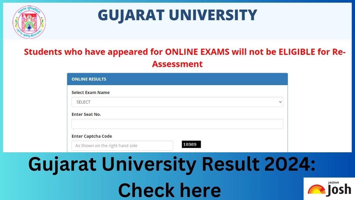 Gujarat University Result 2024 OUT at gujaratuniversity.ac.in: Direct Link to Download The UG and PG Marksheets