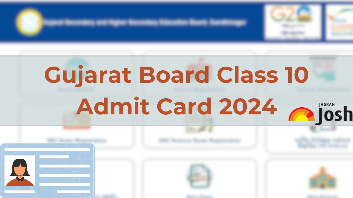 GSEB SSC Class 10 Hall Ticket 2024 Out Check Expected Release Date