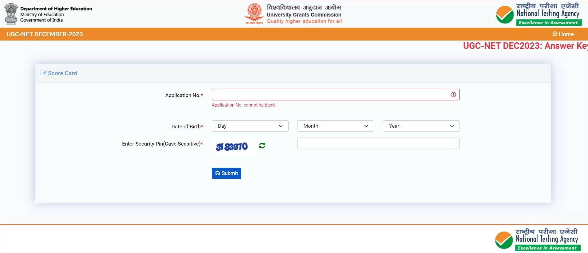 Result 202324 Declared Download UGC NET December