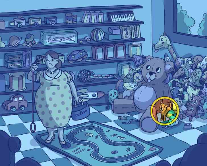 the real dog is here