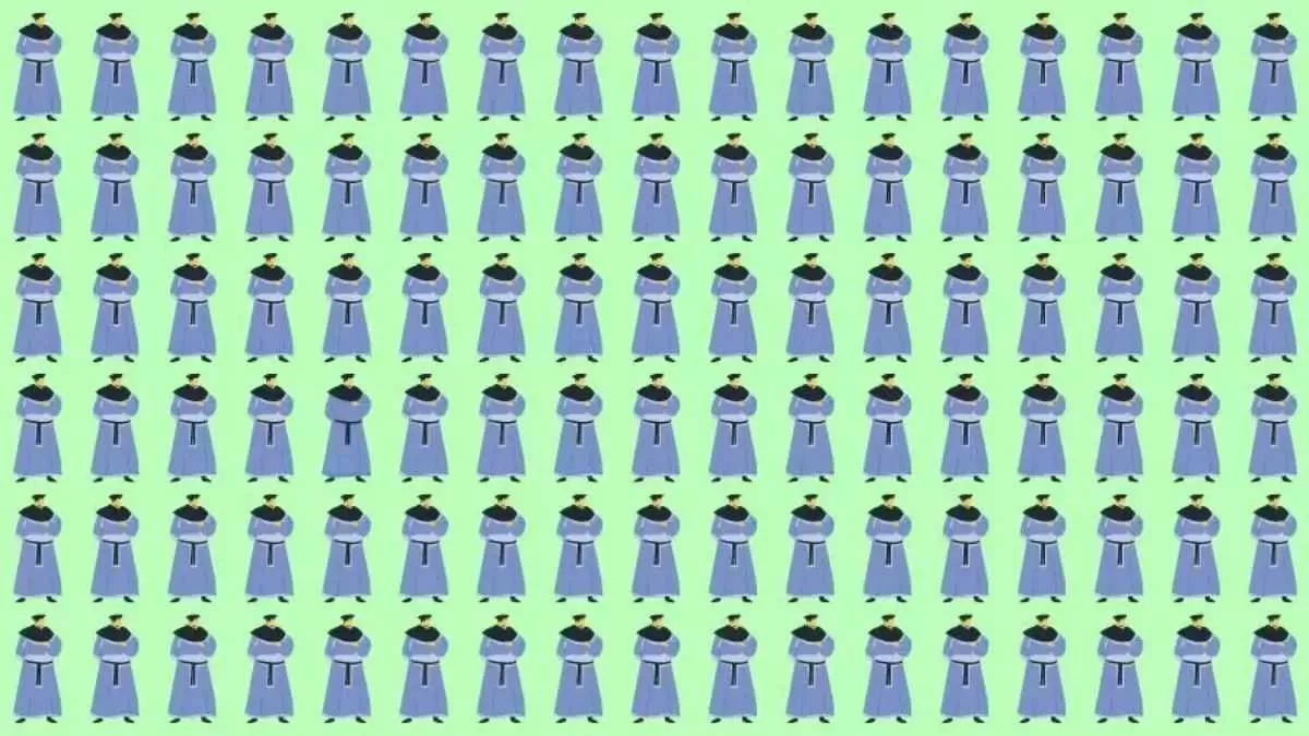 Can you spot one odd priest?