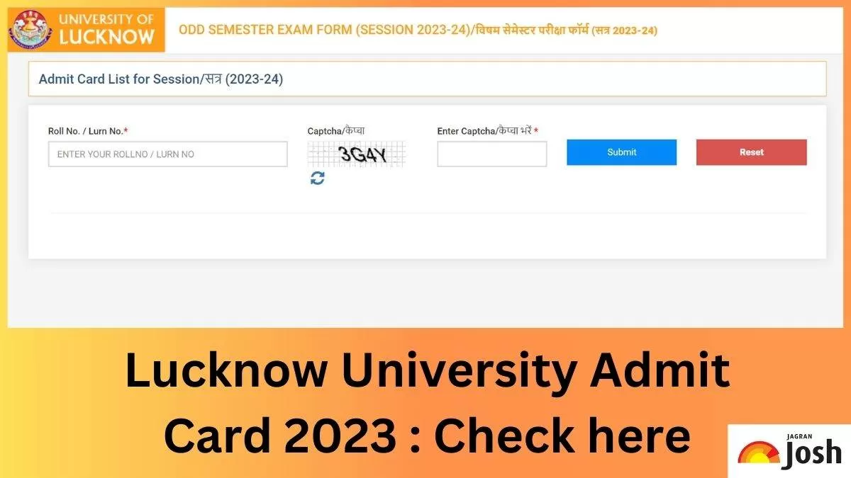 Lucknow University Admit Card 2023 OUT At Lkouniv.ac.in; Check Direct ...