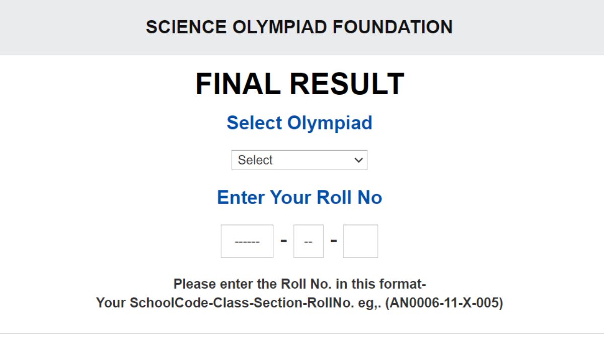 SOF Results 202324 OUT; Check SOF IMO, NSO Result Latest Updates