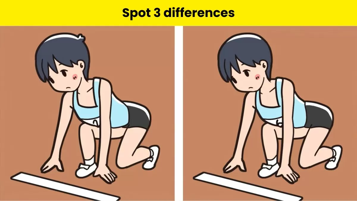 Spot 3 differences in 11 seconds
