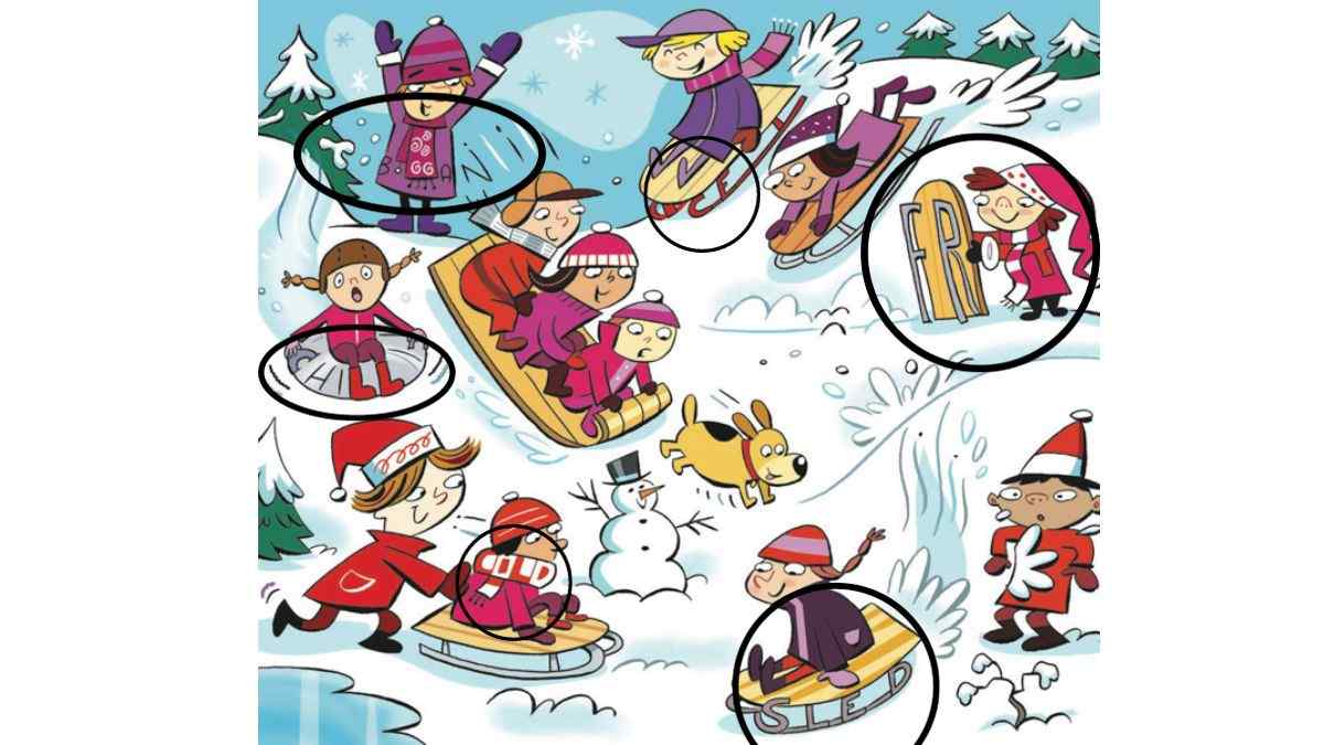 all the hidden words are here