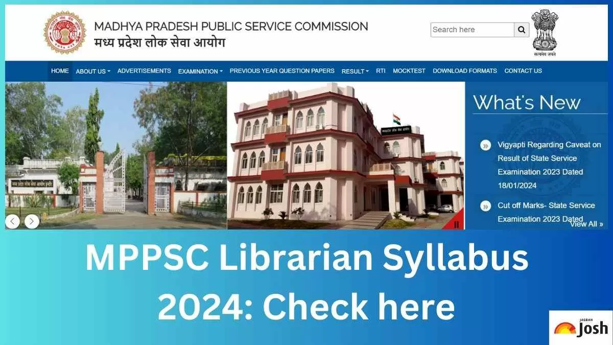 MPPSC Librarian Syllabus 2024 With Paper-wise Marks Weightage, Download PDF