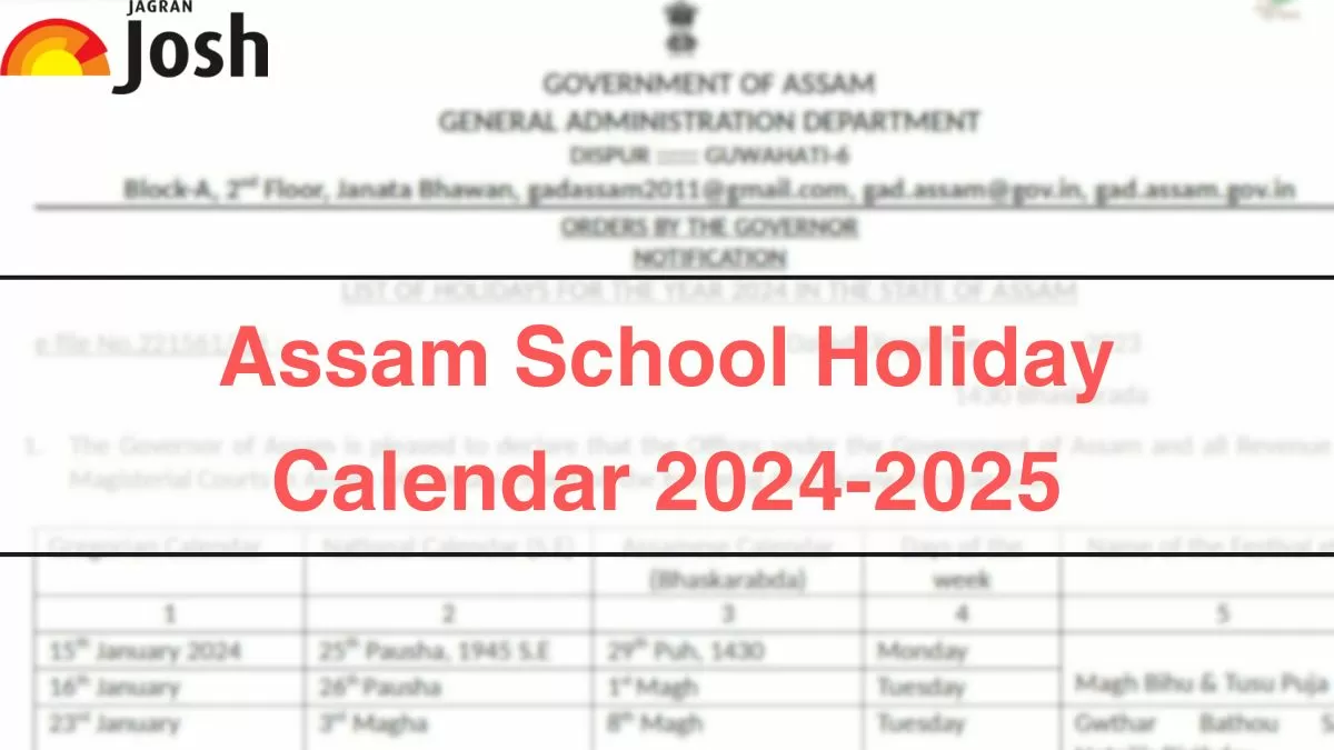 Academic Calendar 2025 26 Ssa Assam