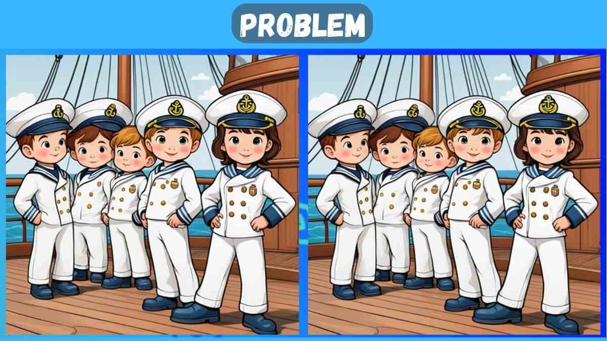 Spot 3 Differences Within 38 Seconds