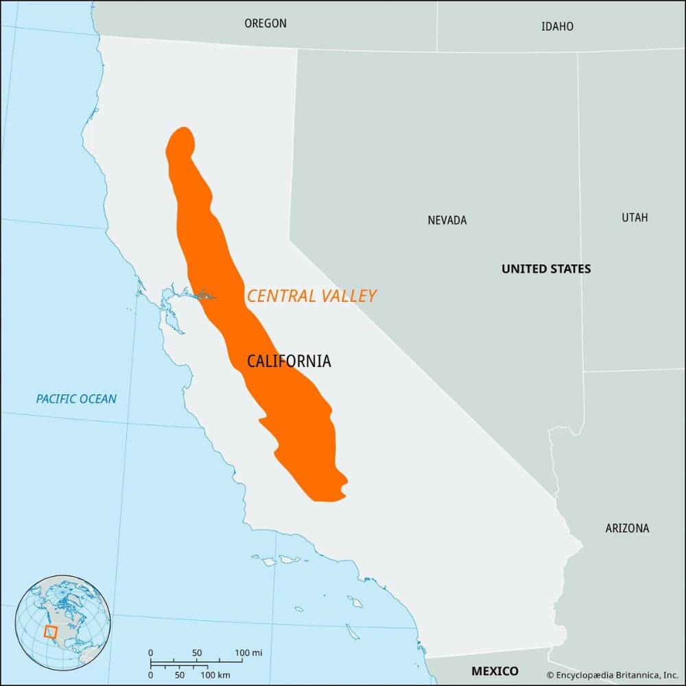 California Map: Official Image, Population and Other Important Details