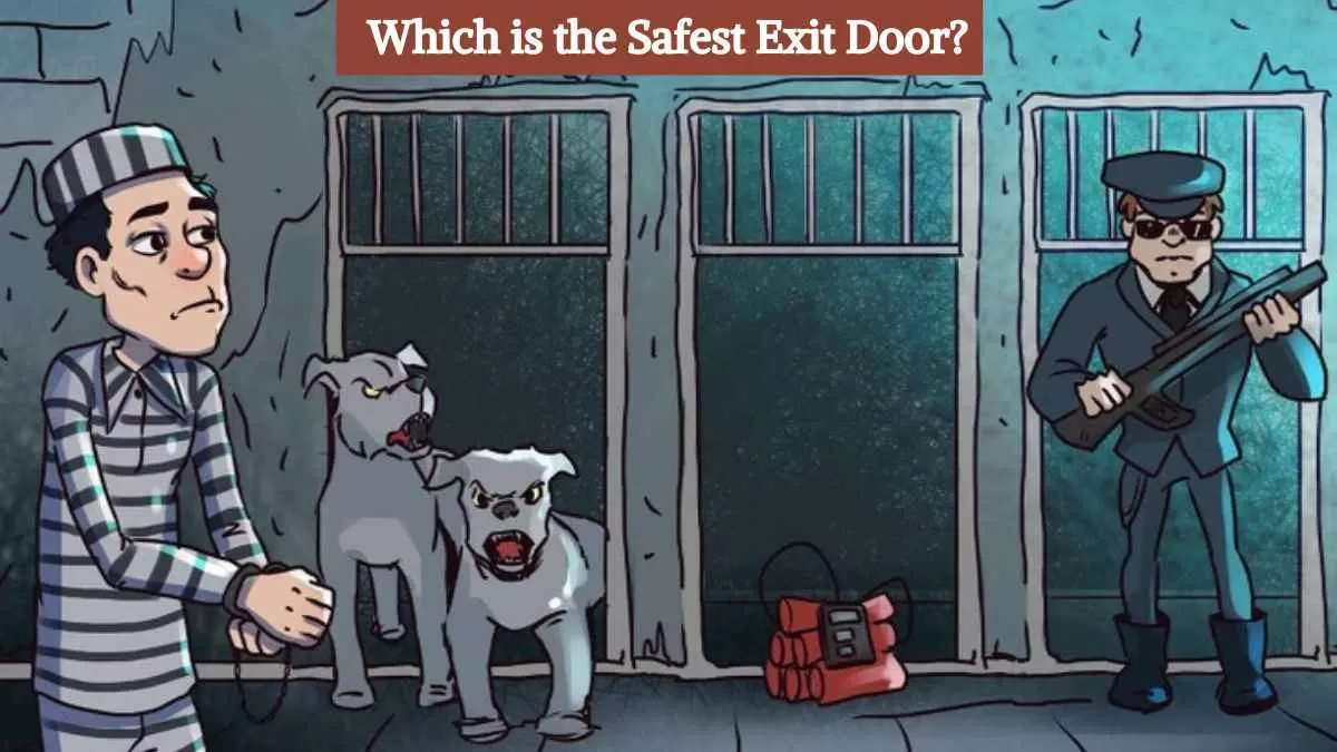 Find the safest exit door