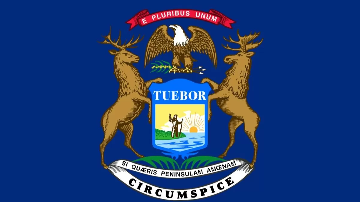 Michigan Map: Official Image, Population and Other Important Details