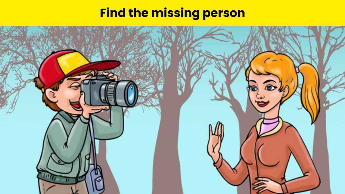 Only keen observers can find the missing girl in the woods within 4 seconds. 