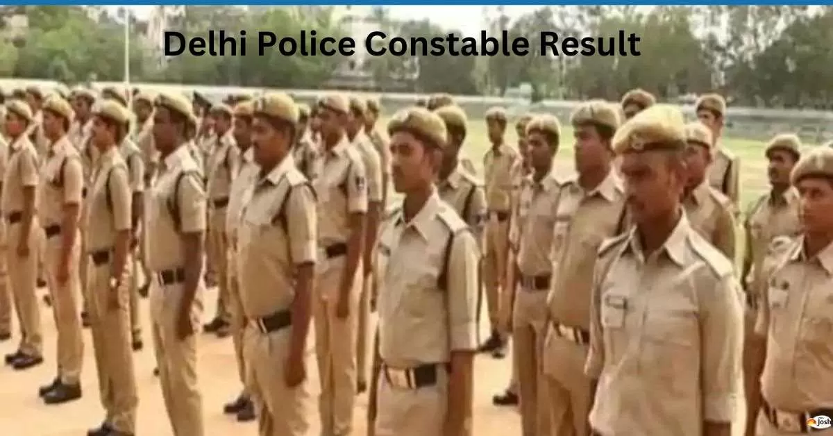 Delhi Police Constable 2023 result released
