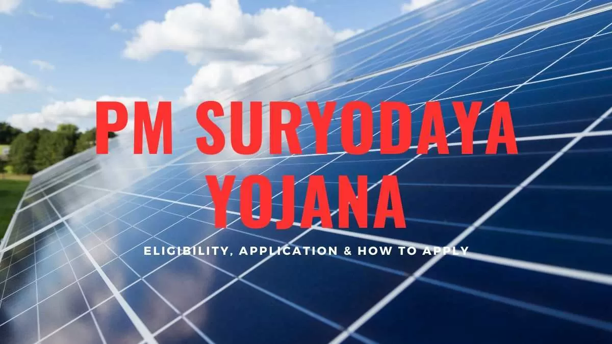 All About PM Suryodaya Yojana
