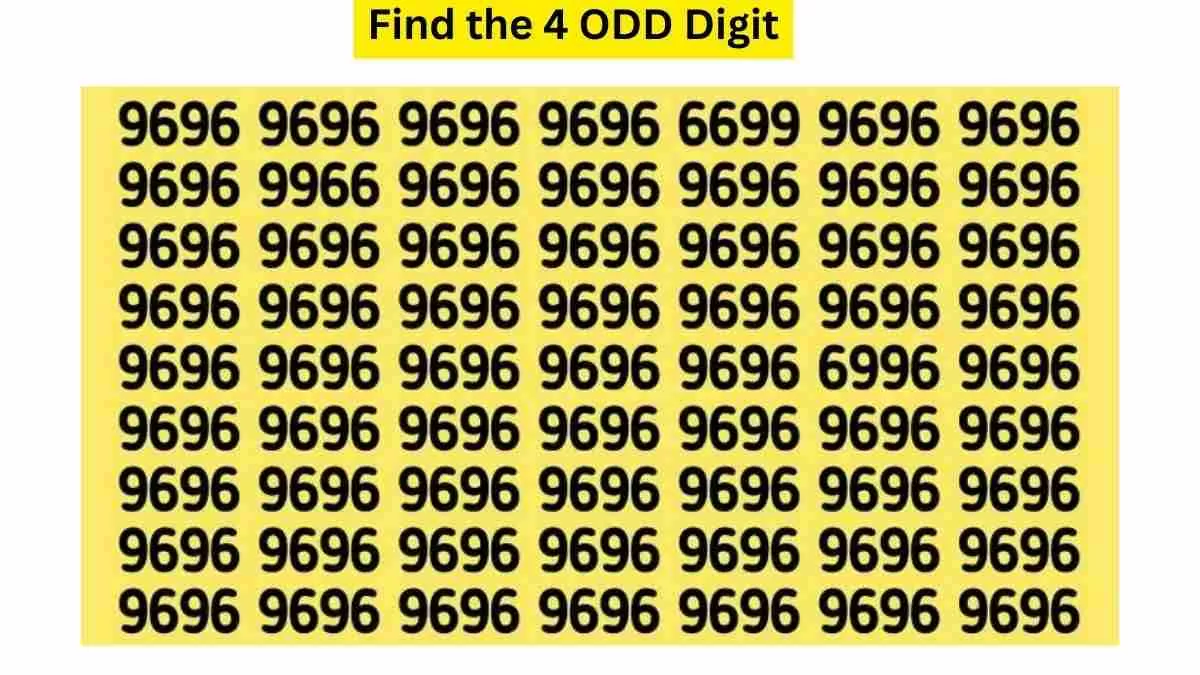 Spot the ODD Digit