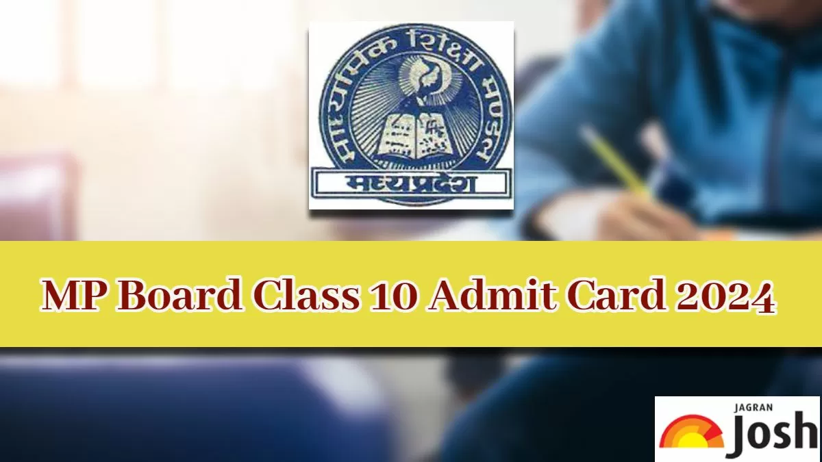 MPBSE Class 10 Admit Card 2024 Released: Check Steps to Download and ...