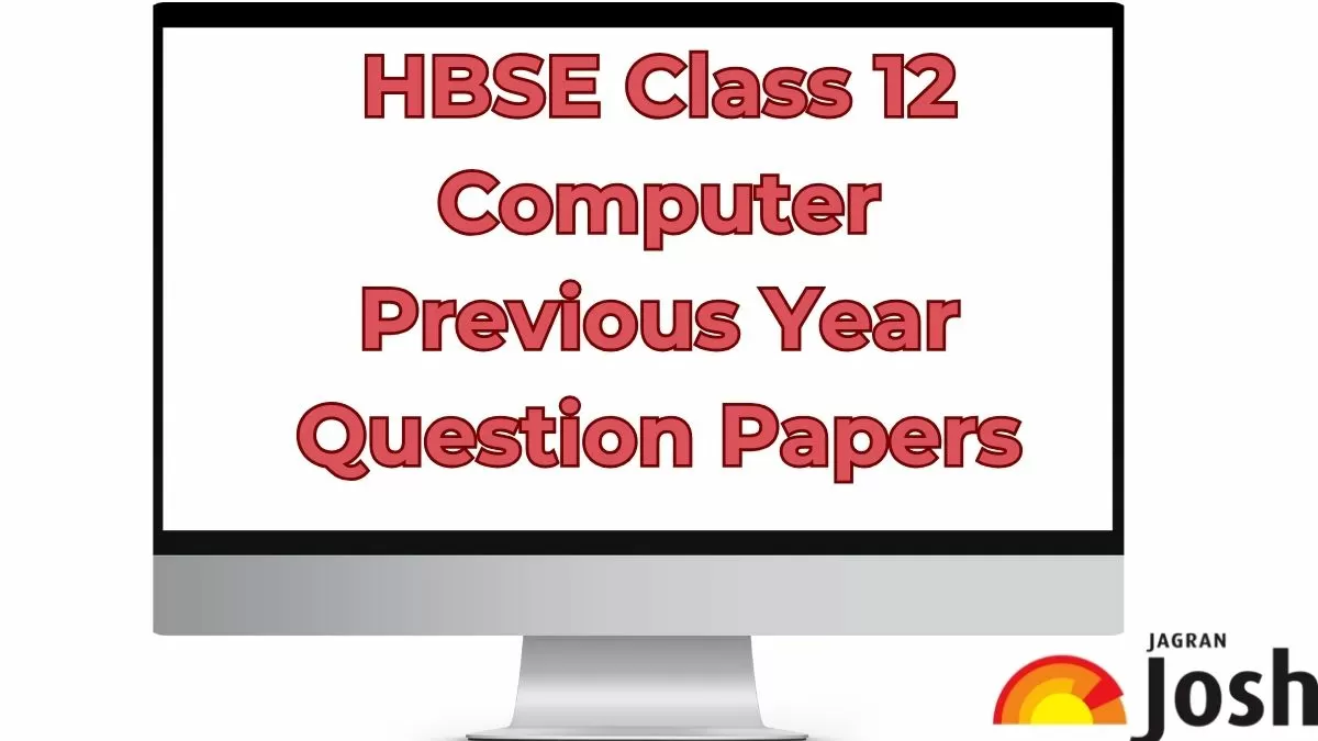Get here Haryana Board Class 12 Computer Science last years question papers