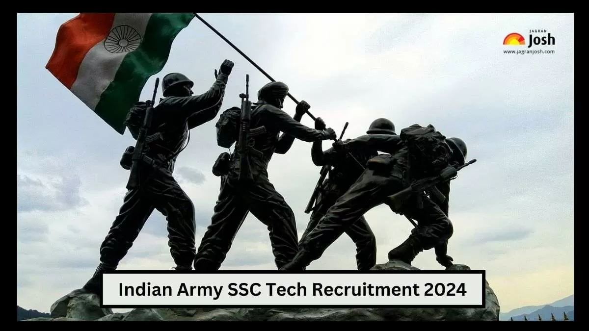 भारतीय सेना एसएससी टेक भर्ती 2024 अधिसूचना के तहत 63वें पुरुष और 34वें महिला पाठ्यक्रम के लिए ऑनलाइन आवेदन मांगें हैं। इच्छुक और पात्र उम्मीदवार 21 फरवरी 2024 दोपहर 3 बजे तक ऑनलाइन आवेदन कर सकते हैं।