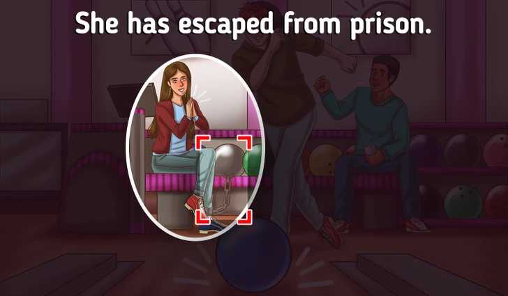 the criminal is here