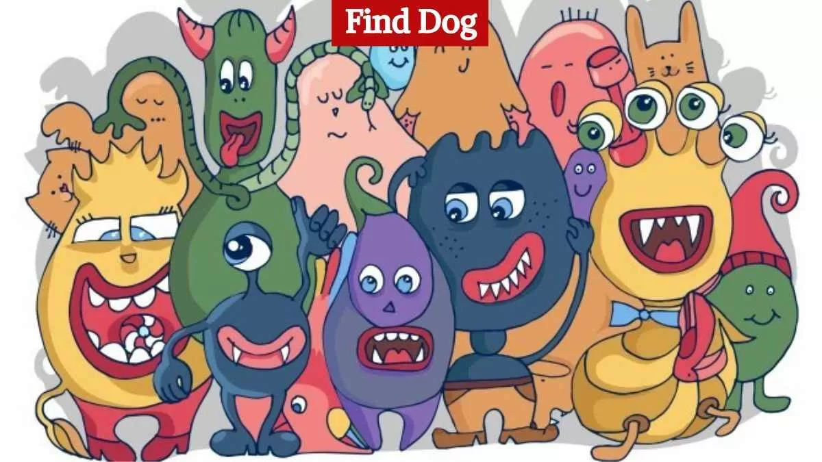 Find dog among monsters