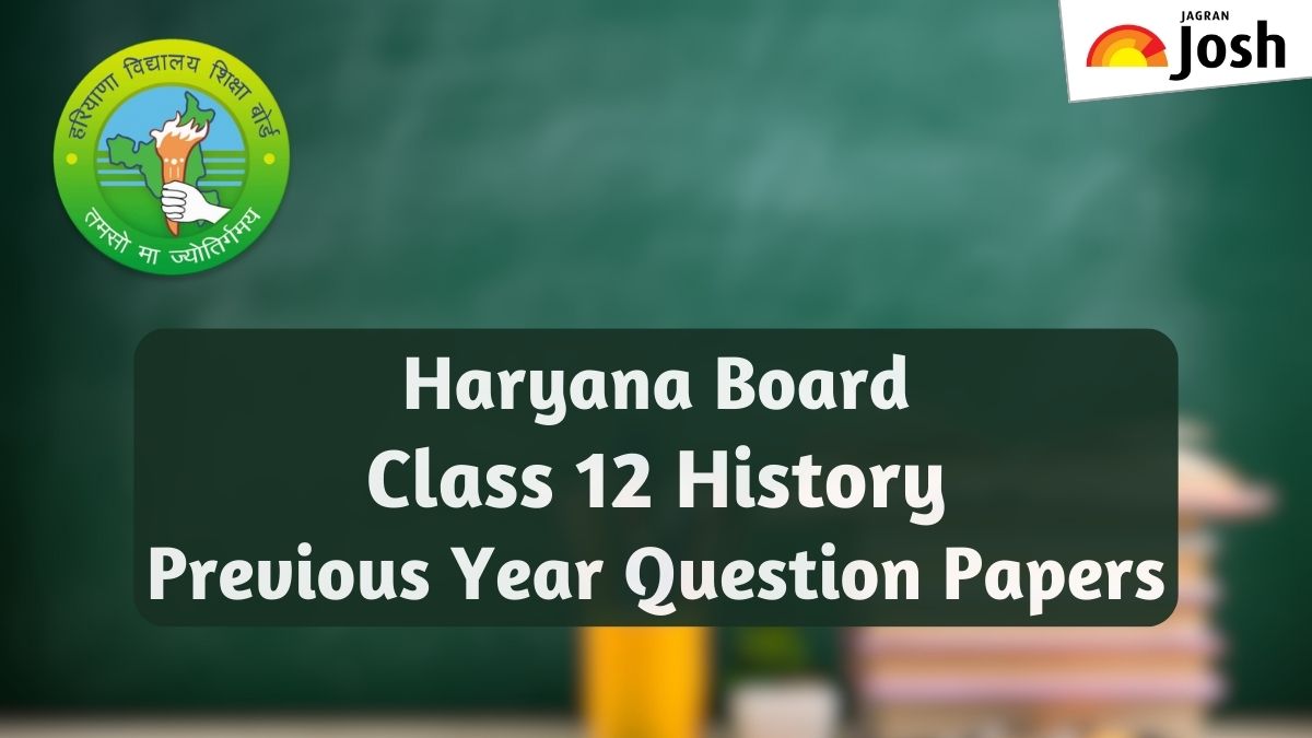 HBSE History Previous Year Question Paper Class 12 With Solution PDF ...