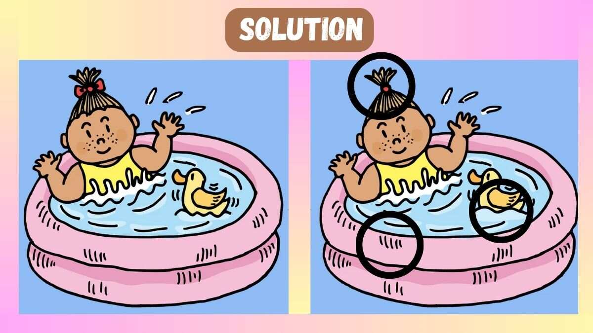 Spot 3 Differences Within 17 Seconds This Tiny Tot Picture