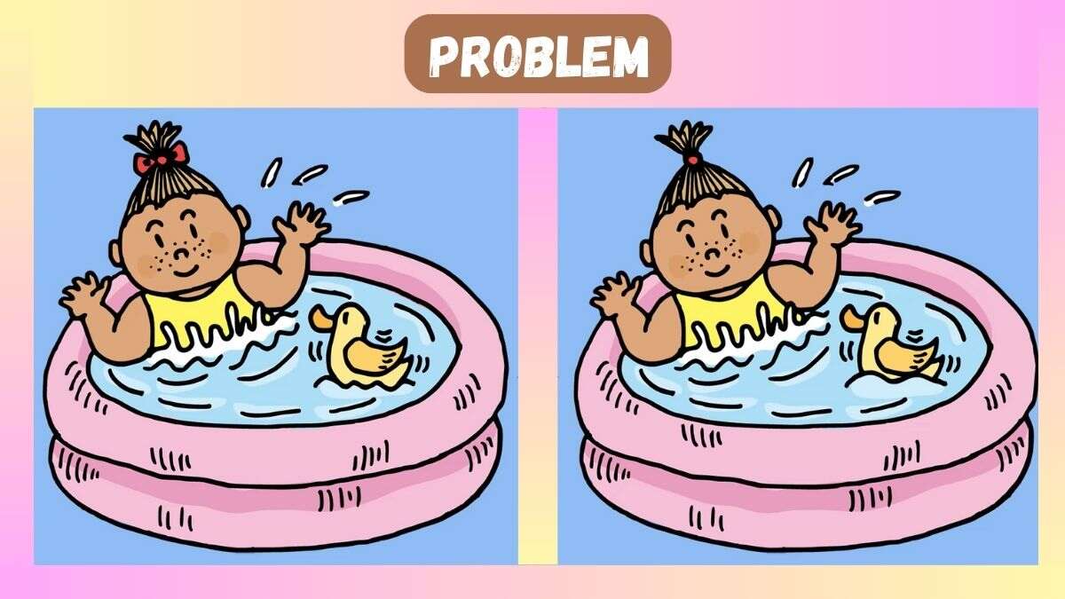 Spot 3 Differences Within 17 Seconds This Tiny Tot Picture