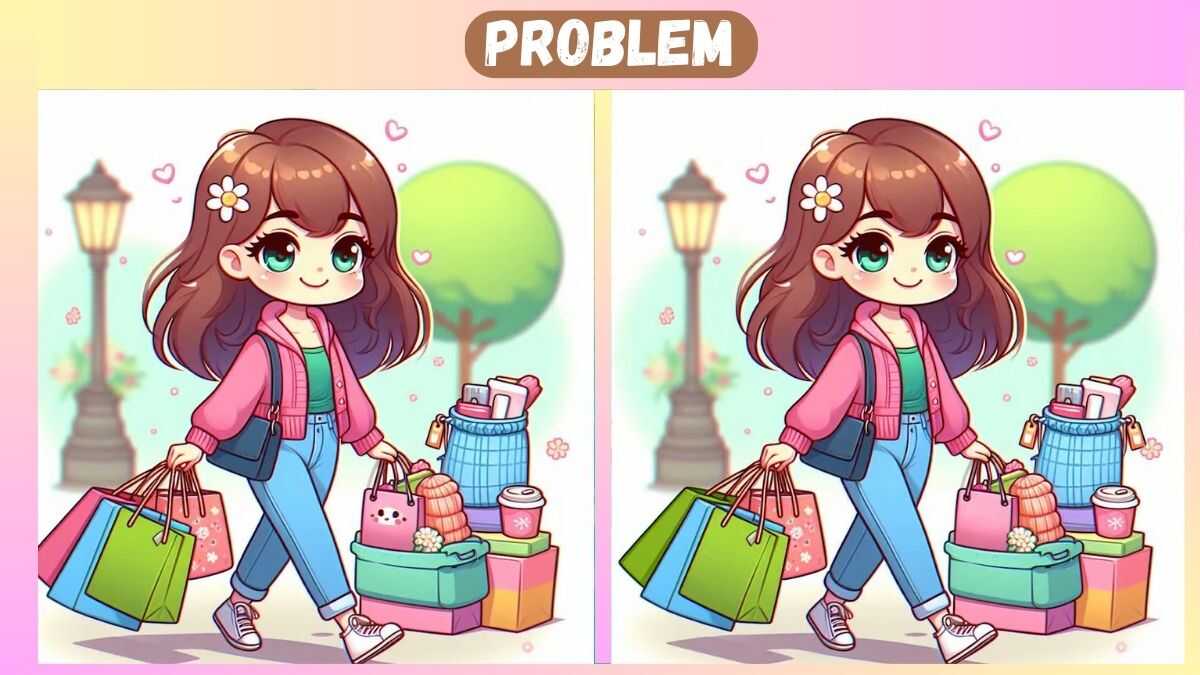 Spot 3 Differences In 39 Seconds This Shopping Picture
