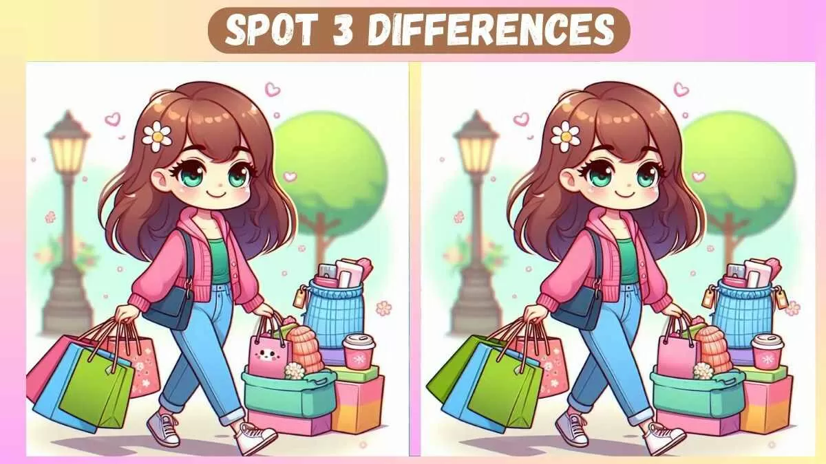 Spot 3 Differences In 39 Seconds This Shopping Picture