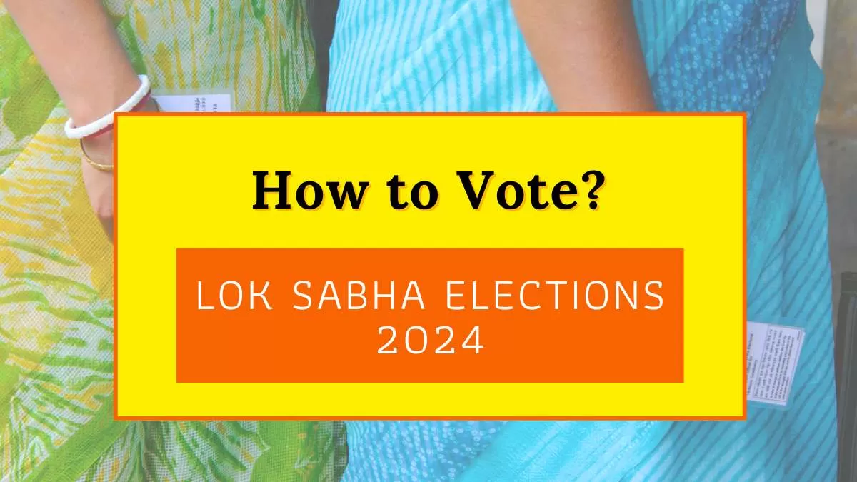 How To Vote In The 2024 General Or Lok Sabha Elections?